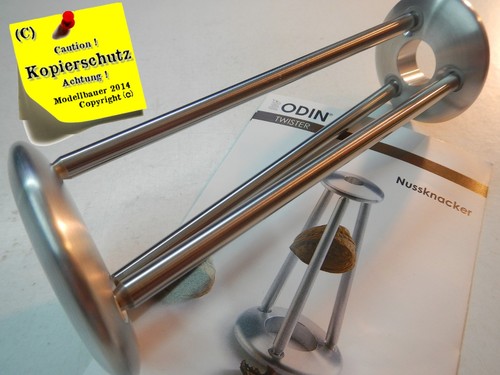 Nussknacker metall verchromt - metall,
