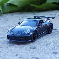 1:32 Porsche 911 GT3 Legierung Druckguss Spielzeugauto Modell Sound Licht Wagen