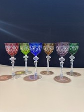 6x WMF Cristal Cabinet farbige