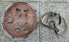 M38 Fallschirmjägerhelm Innenfutter Kinnriemen Stahlhelm Luftwaffe Wehrmacht Top