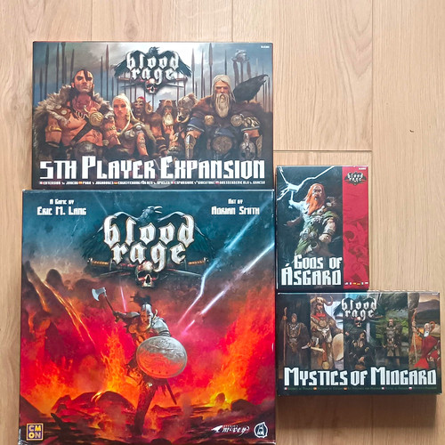 Cmon blood rage brettspiel - blood,