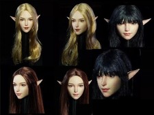 weibliche Elfenköpfe 1:6