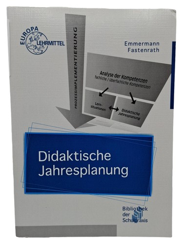 Didaktische jahresplanung - didaktische,