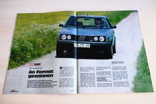 Mot 1983 fiat ritmo - fiat,