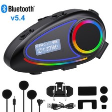 Bluetooth 5.4 Motorrad Helm