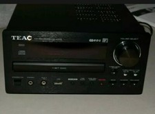 TEAC CR-H225 CD Stereo Receiver HiFi Komponente RDS mp3 USB 2x 25 Watt Schwarz