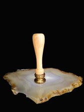 Petschaft Holz Messing Siegel