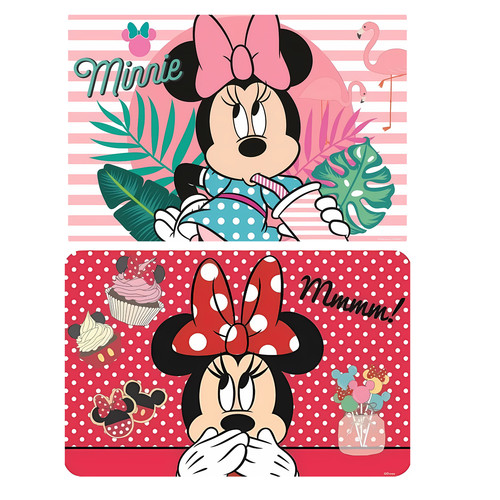 Minnie mouse 2er tischset - tischset, für