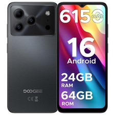 DOOGEE Note 56 Android 16 Handy Ohne Vertrag 6,56" Smartphone 24GB+64GB 6150mAh
