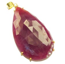 29,5ct Stern Rubin Anhänger