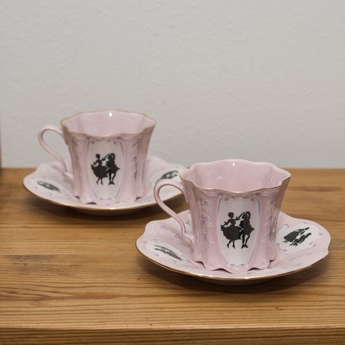 Vintage porzellan tasse - h&c,