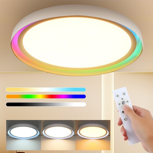Rgb deckenlampe led - rgb, dimmbar