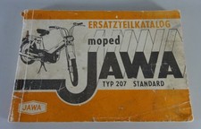 Teilekatalog / Ersatzteilliste Jawa Moped Typ 207 Standard Stand 01/1982