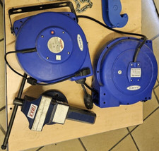 Kabel-Aufroller / Druckluftschlauch-Aufroller / Schaubstock