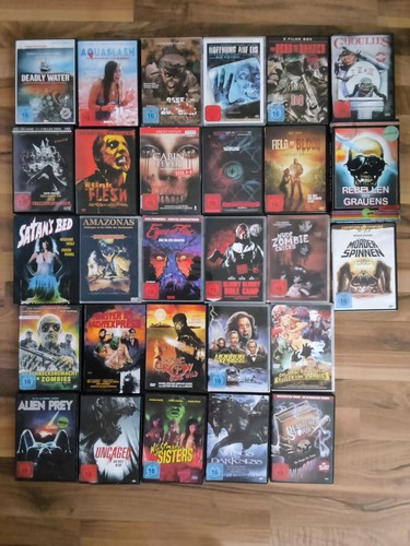 Horrorfilme dvds sammlung - horrorfilme,