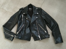 Leder  Bikerjacke Jacke