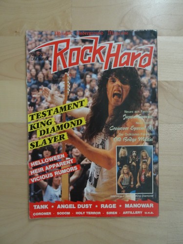 Rock hard mit poster - rock, 22