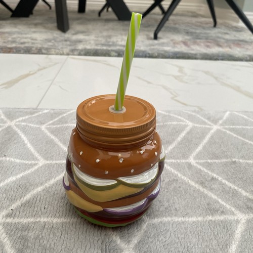 Hamburger tumbler glas - tumbler, glas,