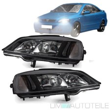 Opel Astra G 97-04 Xenon Scheinwerfer SET Rechts Links D2S/H7 Schwarz Klarglas