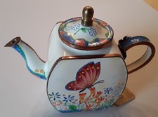 Goebel Teekanne Email Miniatur