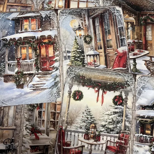 Vintage winter wonderland - vintage,