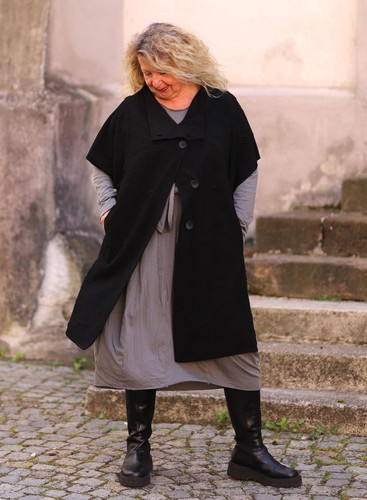 Kischella lagenlook oversize - -,