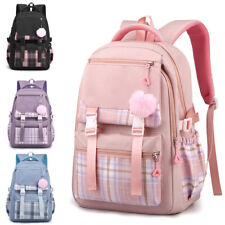 Damen Herren Rucksack Schultasche School Backpack Shoulder Bag Reisetaschen DE