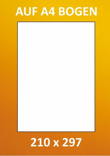 Etiketten 210 297 a4 - 210,
