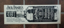 Jack Daniels Whisky Werbung bzw Reklame, 70er Jahre