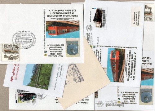 Brd privatpost eisenbahn - brd,
