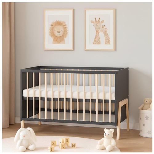 Babybett kinderbett juna - babybett,