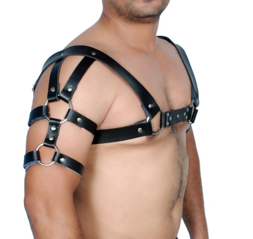 Herren echt leder body - herren,