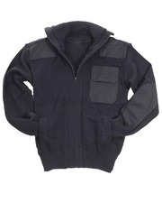 Strickjacke miltec blau - strickjacke, miltec®