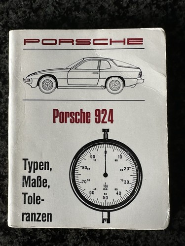 Original porsche 924 typen - original,