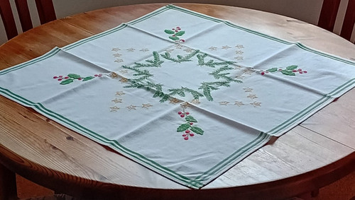Alte mitteldecke weihnachten - mitteldecke,