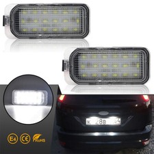 Led license plate lighting for