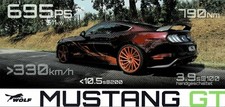 Wolf Ford Mustang GT tuning car (Germany) _2018 Prospekt / Brochure  