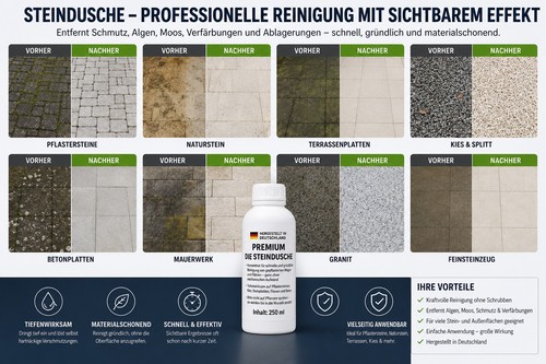 Steindusche 250 ml - 2x,