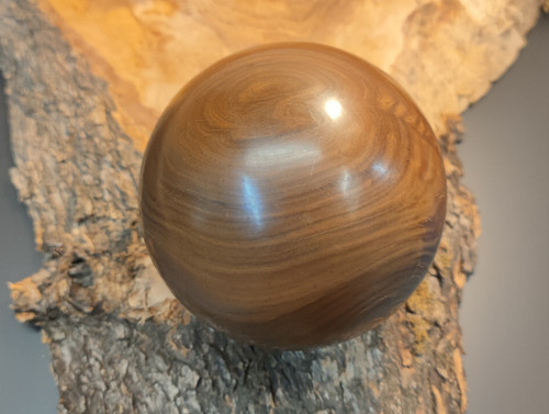 Deko holzkugel massivholz alt - holzkugel,