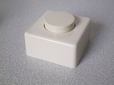 KOPP Dimmer für Glühlampen AP STANDARD creme-weiss Aufputz Helligkeitsregler