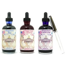 Noodler's Ink | Baystate Blue / Cranberry / Grape | 130ml Tinte | inkl. Füller