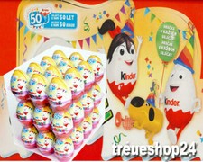 36 ungeöffnete Ü-Eier KINDERINO 50 JAHRE Ferrero JEDES EI ein Treffer