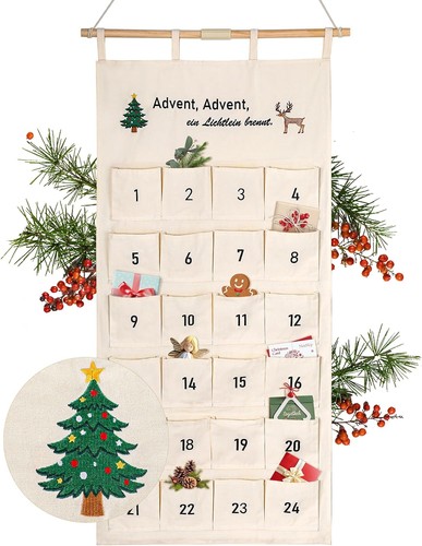 Adventskalender stoff 2025 - stoff,