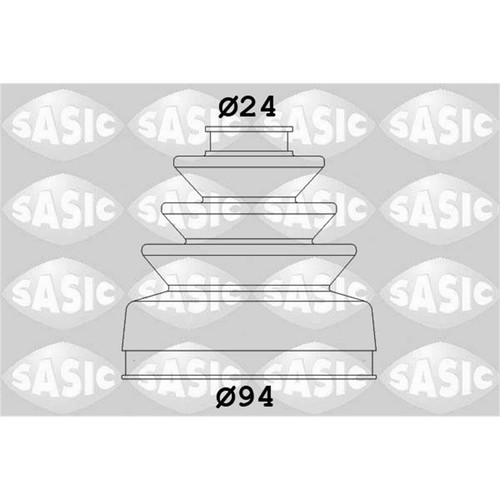 Sasic achsmanschette satz - achsmanschette,