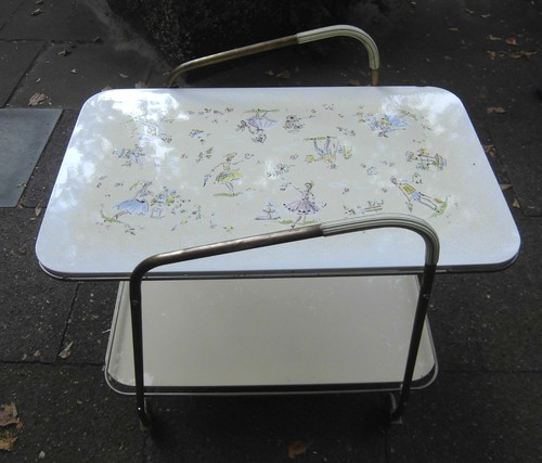 50er 60er teewagen bar - 60er,