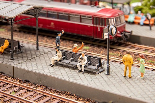 Bahnsteigbänke bausatz - 2,