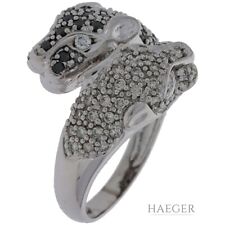 Panther Ring Weißgold 750 /