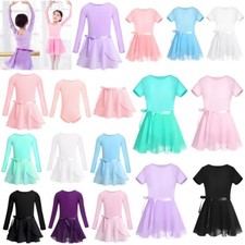 Ballettkleid Mädchen Langarm