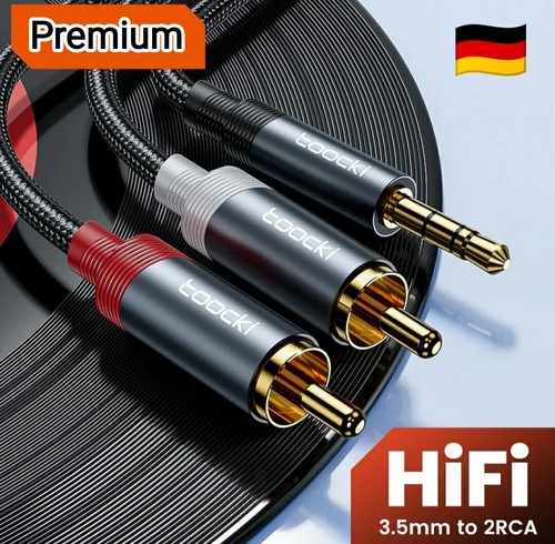 Premium cinch aux kabel - ✅premium,