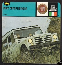 1953-1978 FIAT CAMPAGNOLA Car